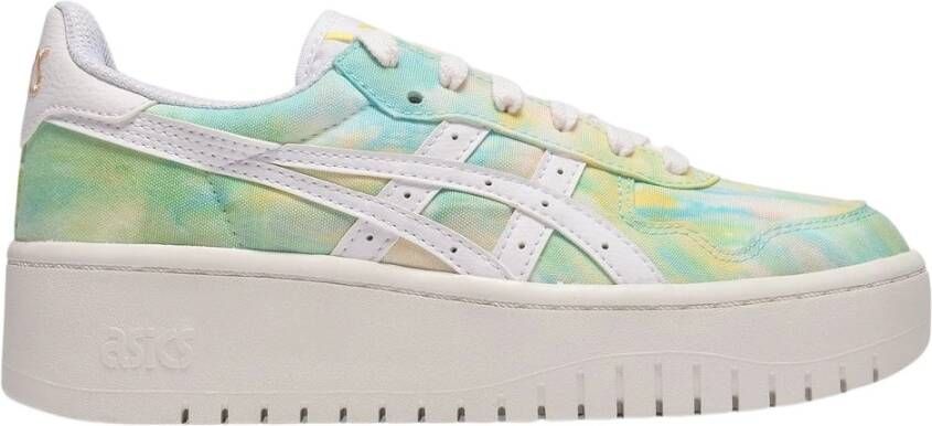 ASICS Japan S PF sneakers in geel leer , Geel, Dames