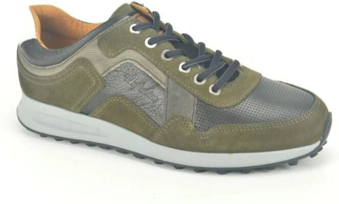 Australian Kakki + Zwart Runner. , Groen, Heren