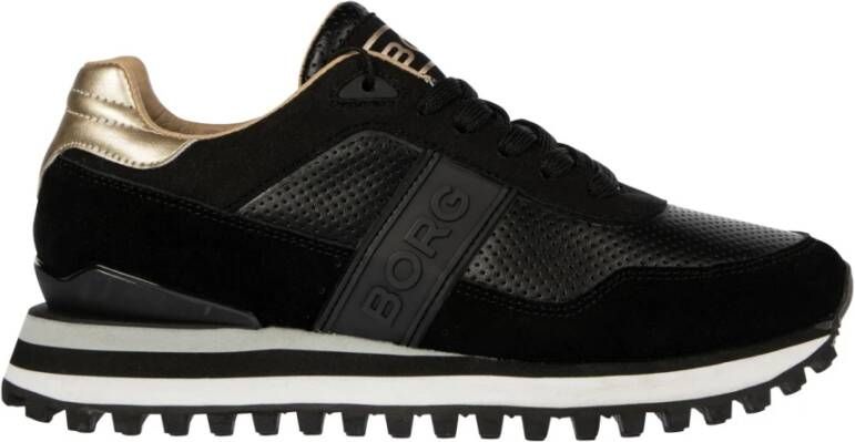 Björn Borg Sneakers R2000 DLX W 2141 618504 0908 Zwart 36 , Zwart, Dames