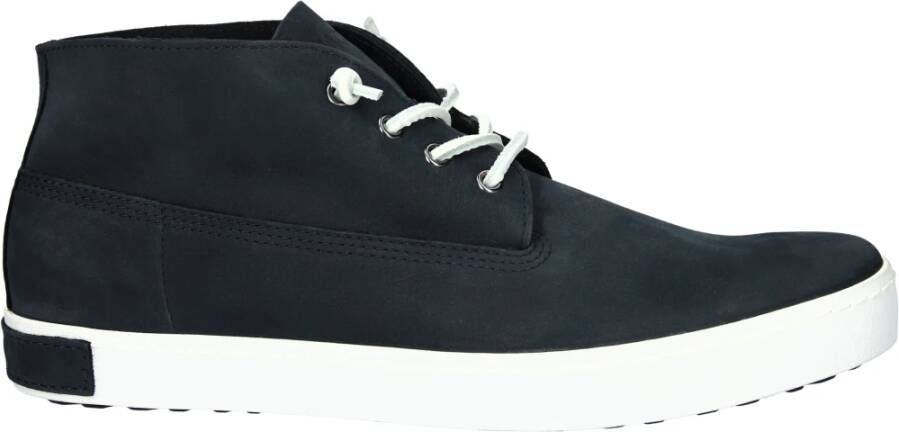 Blackstone Bm19 Totale Eclipse Mid Sneaker , Blauw, Heren