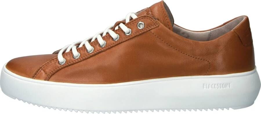 Blackstone Morgan Zg18 lage sneaker , Bruin, Heren