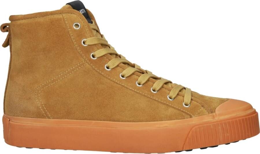 Blackstone Wg62 Bronze Mist Hoge sneaker , Bruin, Heren
