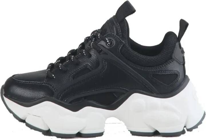 Buffalo Sneakers , Zwart, Dames