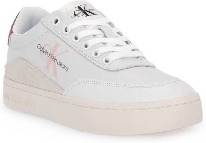 Calvin Klein White Women Sports Shoes , Wit, Dames