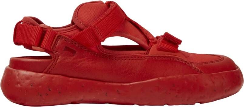 Camper Sandalen klein stadion , Rood, Dames