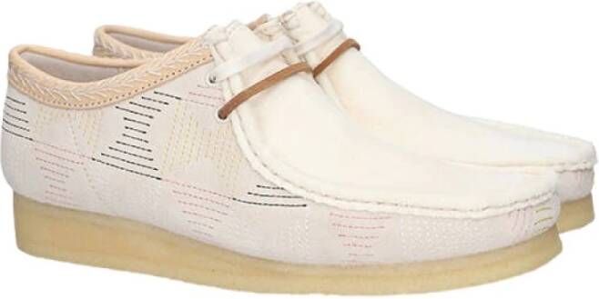 Clarks Mannen, schoenen originelen Wallabee 26165014 , Beige, Heren