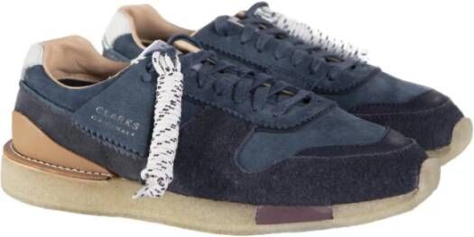 Clarks Sneakers , Blauw, Heren