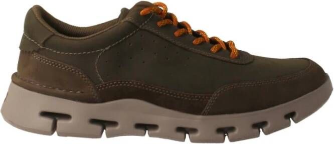 Clarks Sneakers , Groen, Heren