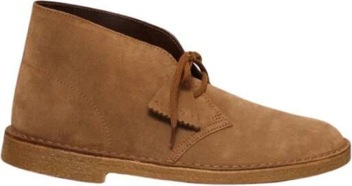 Clarks Suede lederen woestijnlaarzen , Bruin, Heren