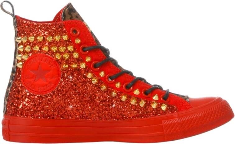 Converse Aangepaste dameps schoenen sneakers 152702c 848 rode cougar , Rood, Dames