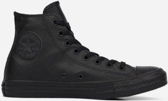 Converse Chuck Taylor All Star Leather Sneakers 135251c , Zwart, Dames