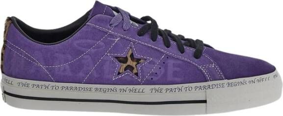 Converse One Star Pro OX , Paars, Unisex