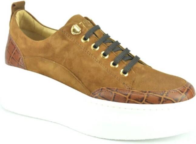 Cycleur de Luxe Sneakers. DZ , Bruin, Dames