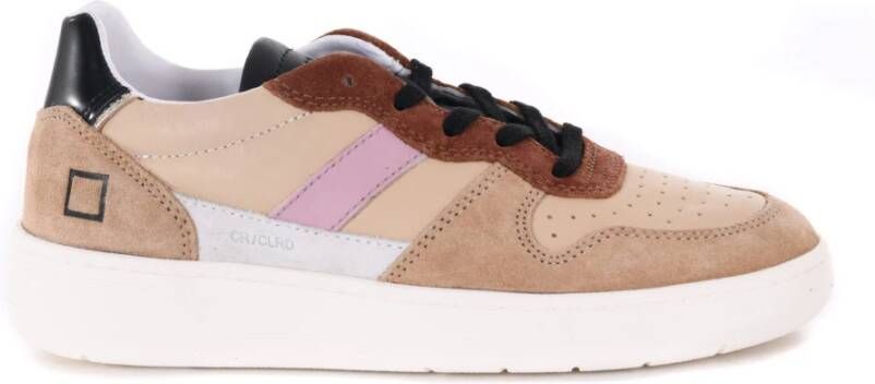 D.a.t.e. Sneakers Bruin Dames