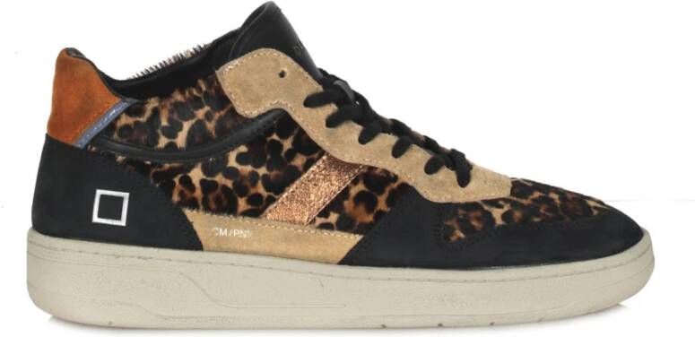 D.a.t.e. Sneakers Bruin Dames
