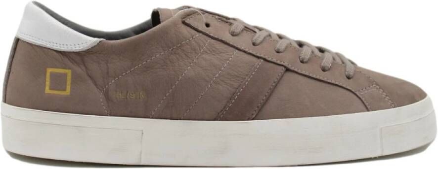 D.a.t.e. Sneakers , Bruin, Heren