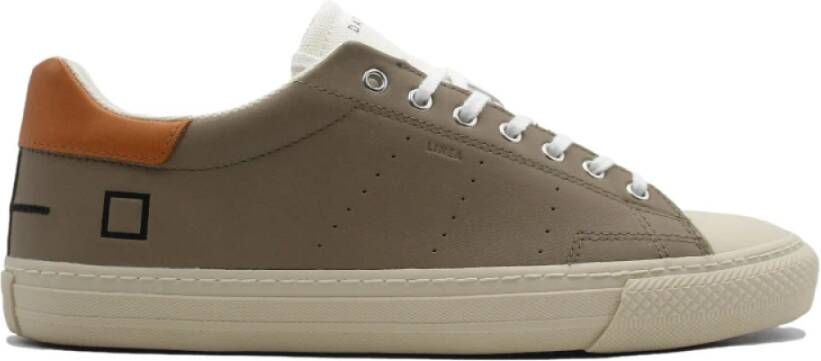 D.a.t.e. Sneakers , Bruin, Heren