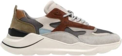 D.a.t.e. Sneakers , Grijs, Heren