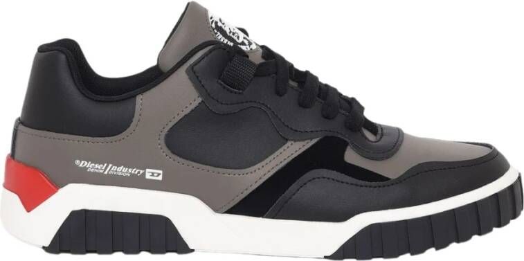 Diesel S rua lage sneakers , Zwart, Heren