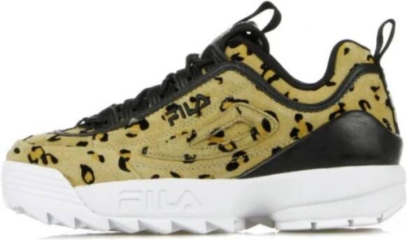 Fila Bassa Disruptor Premium Shoe in WMN , Geel, Dames