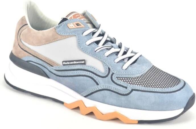 Floris van Bommel JeansBlauw Combi Runner N. , Blauw, Heren