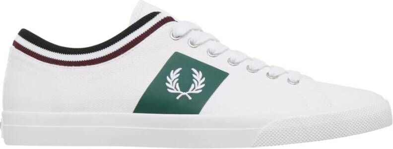 Fred Perry Sneakers , Wit, Heren