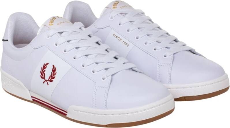 Fred Perry Sneakers , Wit, Heren