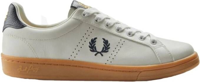 Fred Perry Sneakers Wit Heren