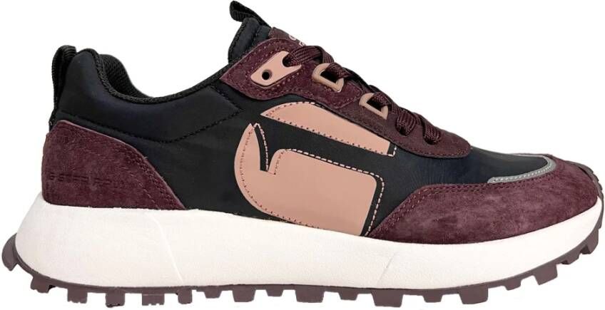 G-Star G star theq run lgo nyl w 2211 004522 5460 bordeaux rood G star, Rood, Dames