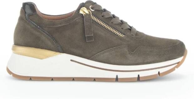 Gabor Sneakers , Bruin, Dames