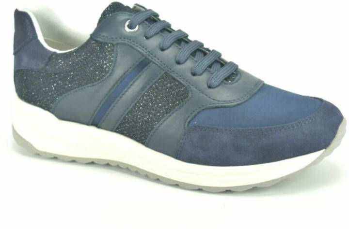 Geox Runner N. + Tiret , Blauw, Dames