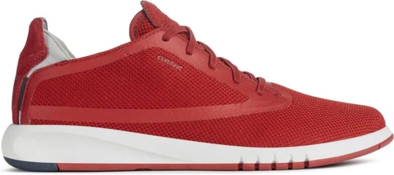Geox Sneakers Rood Heren