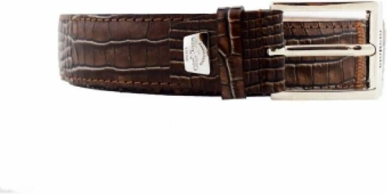 Giorgio 1023/35 riem , Bruin, Heren