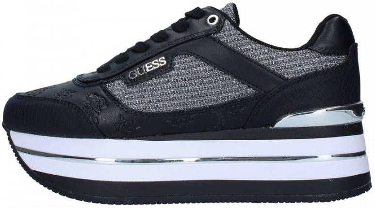 Guess Fl5Hnspel12 Sneakers With wedge , Zwart, Dames