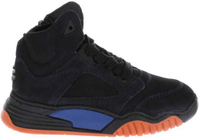 Hoge Sneakers Hip Shoe Style HIP H1092 Sneakers Blauw Nubuck