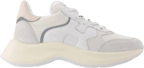 Hogan H585 heeft Honda sneakers in Wit Leer geïntroduceerd , Wit, Dames