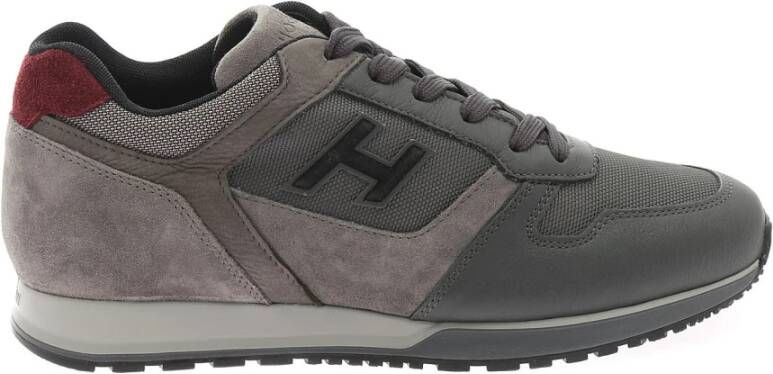 Hogan Platte schoenen , Grijs, Heren
