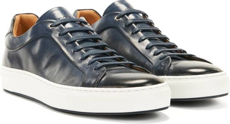 Hugo Boss Sneakers , Blauw, Heren