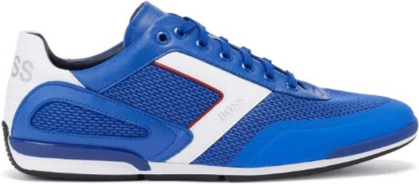 Hugo Boss Sneakers , Blauw, Heren