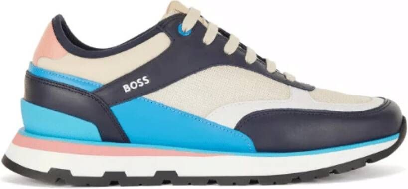 Hugo Boss Sneakers , Blauw, Heren