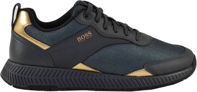 Hugo Boss Sneakers , Blauw, Heren