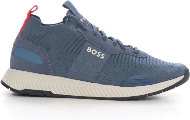 Hugo Boss Sneakers Blauw Heren