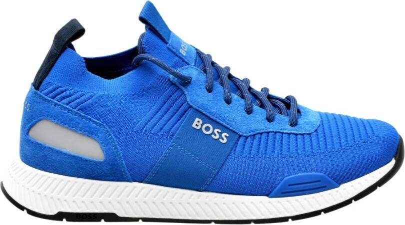 Hugo Boss Sneakers Blauw Heren