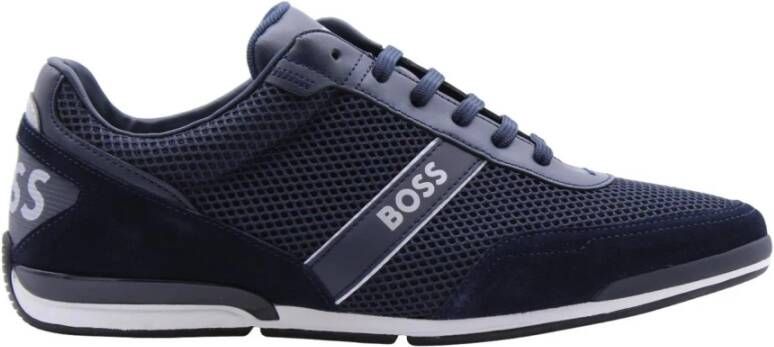 Hugo Boss Sneakers Blauw Heren