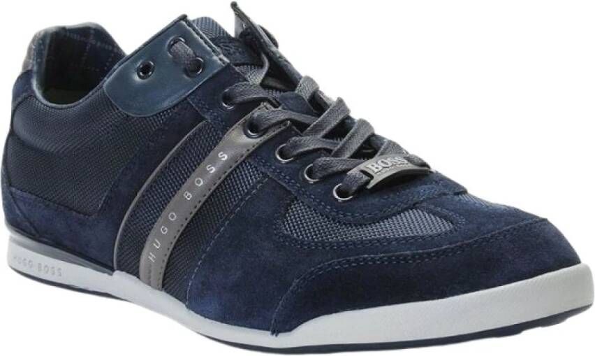 Hugo Boss Sneakers , Blauw, Heren