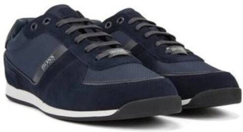 Hugo Boss Sneakers , Blauw, Heren