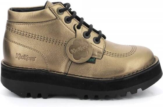 Kickers Kickplatform Sneakers , Geel, Dames