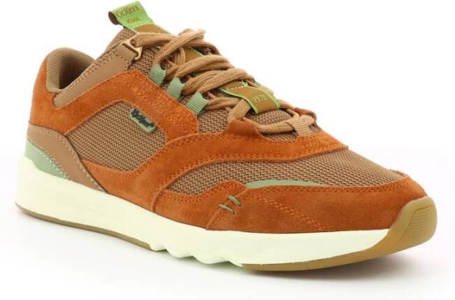 Kickers Koolflex Sneakers , Bruin, Heren