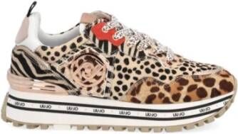 Liu Jo Scarpe sneakers Maxi Wonder in pelle Ds22Lj13 Ba2051Px008