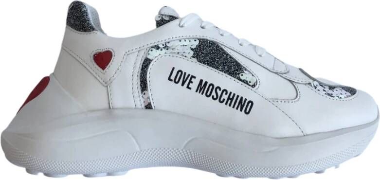 Love Moschino Schoenen , Wit, Dames